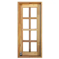 LG Sidney - Janela de Correr Capela Pivotante Rt com Ferragem Padrão Imbuia 100x45cm