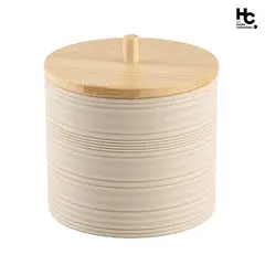 Just Home Collection - Porta Algodão Eco Taupe