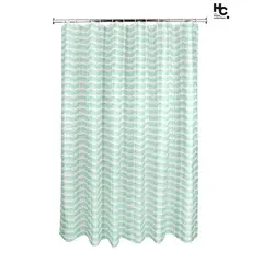 Just Home Collection - Cortina de Box Eco Verde 178x180