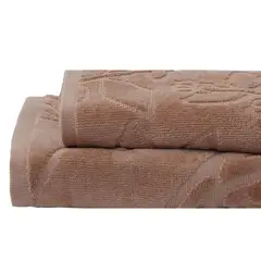 Just Home Collection - Conjunto com 2 Toalhas de Rosto Moka