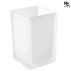 Just Home Collection - Copo Acessório de Banheiro Vidro Fosco