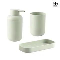 Just Home Collection - Conjunto de 3 Acessórios para Banheiro