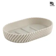 Just Home Collection - Saboneteira Bege Fosco