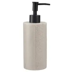 Just Home Collection - Dispensador de Sabonete em Resina Cor Pedra Bege