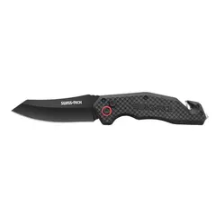 Swiss+tech - Canivete Dobravel 3,5" Preto