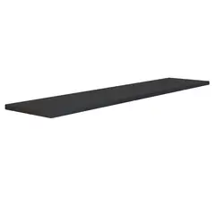 Multivisão - Prateleira com Suporte Invisivel 20x80cm Preta