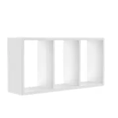 Multivisão - Nicho Decorativo com 2 Divisorias Branco