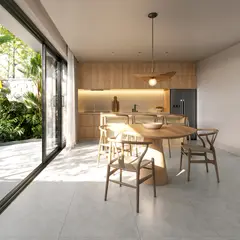 Incesa - Porcelanato Retificado Acetinado Dunne Gray Satin Cinza Interno 60x60 Cm Caixa 2,20 M² Biancogres Biancogres