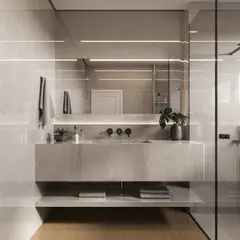 Incesa - Porcelanato Retificado Polido Essence Cinza Interno 60x120 Cm Caixa 2,20M² Biancogres Biancogres
