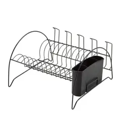 Arthi - Escorredor de Louça Aço Cromado Black