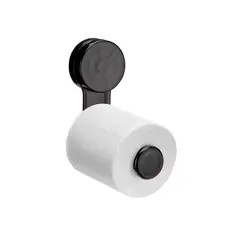 Arthi - Porta Papel Higiênico com Dupla Face 3m sem Tampa Preto