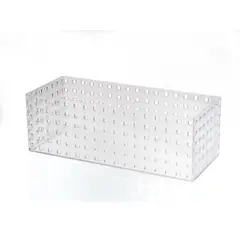 Arthi - Caixa Organizadora Plástico Ps Cristal Transparente 12x14x35 Cm 5,3l