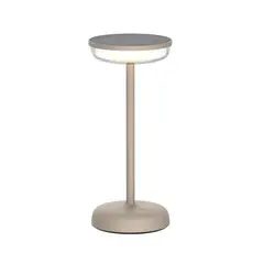 Just Home Collection - Luminária de Mesa Led Recarregável Darud Bege