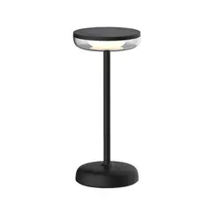 Just Home Collection - Luminária de Mesa Led Recarregável Darud Preta