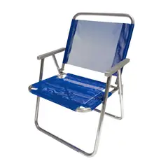 Botafogo - Cadeira de Praia Varanda 56 X 41,5 X 47cm Azul