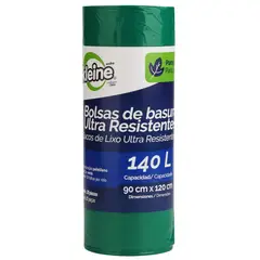 Kleine Wolke - Saco de Lixo Jard 90x120 140 Litros Verde