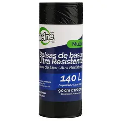 Kleine Wolke - Saco de Lixo Hd 90x120 140 Litros Preto