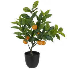 Just Home Collection - Planta Laranjeira Artificial 50cm