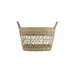 Just Home Collection - Cesto de Rattan 40cm