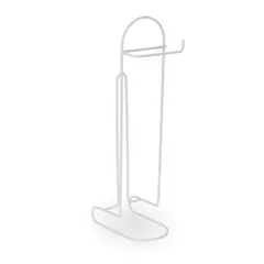 Arthi - Porta Papel Higiênico Emborrachado Branco 4 Rolos