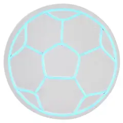 Just Home Collection - Luminária de Mesa Neon Bola Mundial