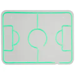 Just Home Collection - Luminária de Mesa Neon Campo de Futebol