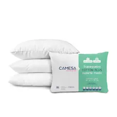 Camesa - Travesseiro Cotton Plus Sup Medio Sortido