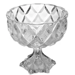 undefined - Centro De Cesa Decorativo Cristal Com Pé