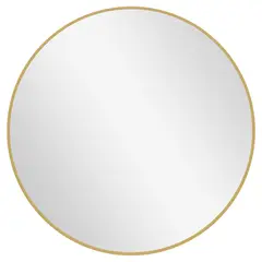 Just Home Collection - Espelho Redondo 70 Cm Dourado