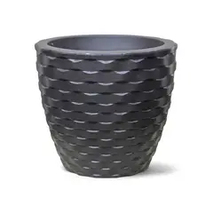 Nutriplast - Vaso Redondo Elo 55cm Preto Nutriplan