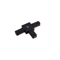Viena Luz - Conector T Pto Para Trilho Eletrificado