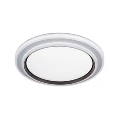 Viena Luz - Plafon Led H48 Cm 80w Branco e Dourado 3 Temperaturas
