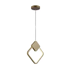 undefined - Pendente Led Ariel Dourado 3 Temp