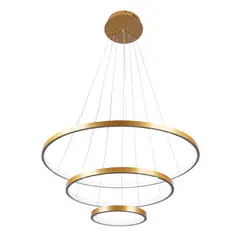 undefined - Pendente Led Dourado 20/40/60Cm 3 Temp