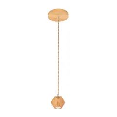 undefined - Pendente de Madeira Ip20 Twist Gmh
