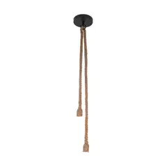 undefined - Pendente Tubo 2 Lâmpadas  Bege Doca Duplo Gmh