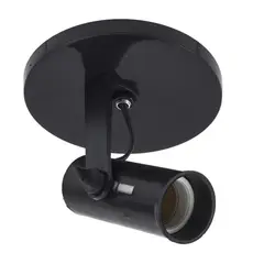 Viena Luz - Spot Tubinho Pto Sem Aleta 1Xe27