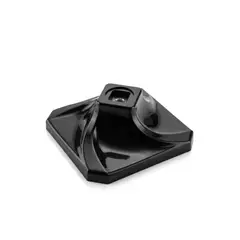 Viena Luz - Plafonier Wave Quadrado Preto