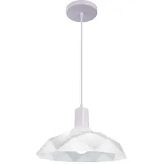 undefined - Pendente Pp Flowers Bco/Bco 1Xe27