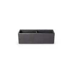 Vasap - Jardineira Cachepot 60cm Preto Absoluto