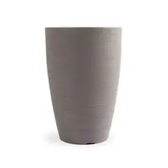 Vasap - Vaso Cone Grafiato 45cm Cinza Claro