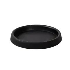 Vasap - Prato m 23cm Preto Absoluto