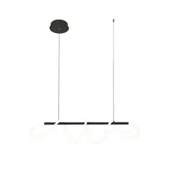 Taschibra - Pendente Led Tasch Zuriq 3000k 40w Preto