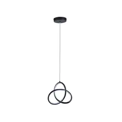 Taschibra - Pendente Led Catar 3000k 15w Preto