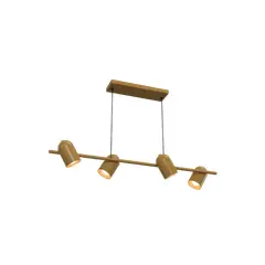 Taschibra - Pendente Pandora Ouro e27