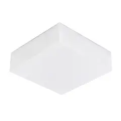 Tualux - Plafon Valnecia.02 Q Branco 26x26 para 02 Lâmpada E-27