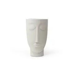 Nutriplast - Vaso Face Homem 36cm Cimento