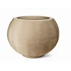 Nutriplast - Vaso Ondulado 26cm Areia
