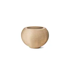 Nutriplast - Vaso Ondulado 32cm Areia