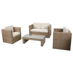 Just Home Collection - Conjunto Sala Vime Hanoi 4 Peças